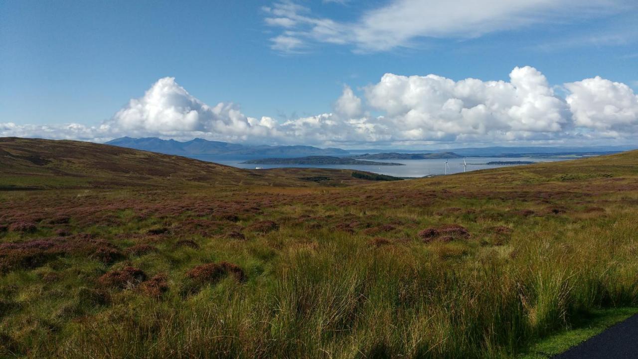 Cleeves Cabins Arran Luxury Lodge With Hot Tub Dalry  Exteriör bild