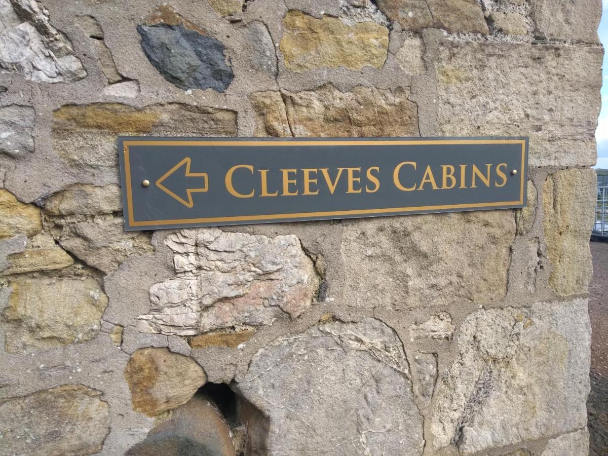 Cleeves Cabins Arran Luxury Lodge With Hot Tub Dalry  Exteriör bild